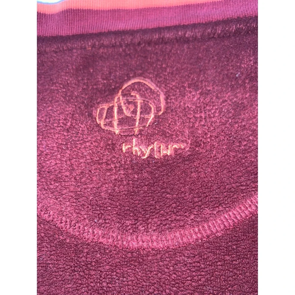 Vintage Patagonia Rhythm Fleece Crewneck Sweatshirt Mens Large Burgundy 20845